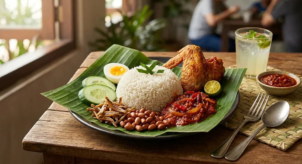 Nasi Lemak Set